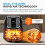 Midea Air Fryer 4L, 1500W, 8 Modes, 35-200C 7