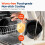 Midea Air Fryer 4L, 1500W, 8 Modes, 35-200C 6