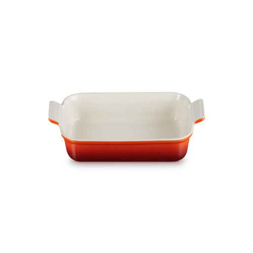 Le Creuset Le Creuset Heritage Rectangular Dish, Stoneware, 32 cm, 2.31 kg, Cerise, 71102320600001