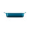 Le Creuset Le Creuset Heritage Rectangular Dish, Stoneware, 32 cm, 2.31 kg, Deep Teal, 71102326420001 4