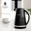 Morphy Richards Morphy Richards Hive Kettle, 1.5L, 3KW Rapid Boil, Limescale Filter, Black 6