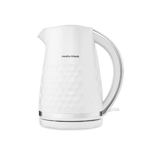 Morphy Richards Morphy Richards Hive Kettle, 1.5L, 3KW Rapid Boil, Limescale Filter, White 1
