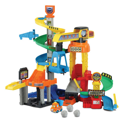 VTech VTech Toot-Toot Drivers Construction Site - Vehicle Playset, Lights & Sounds