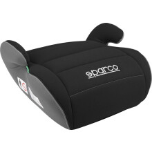Sparco Child Car Seat Booster - Black/Grey, i-Size 125-150 cm