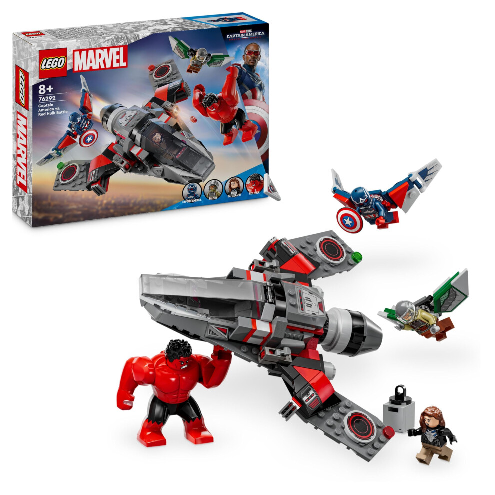 Lego Red Marvel Captain America Vs. Hulk Battle Set (76292)