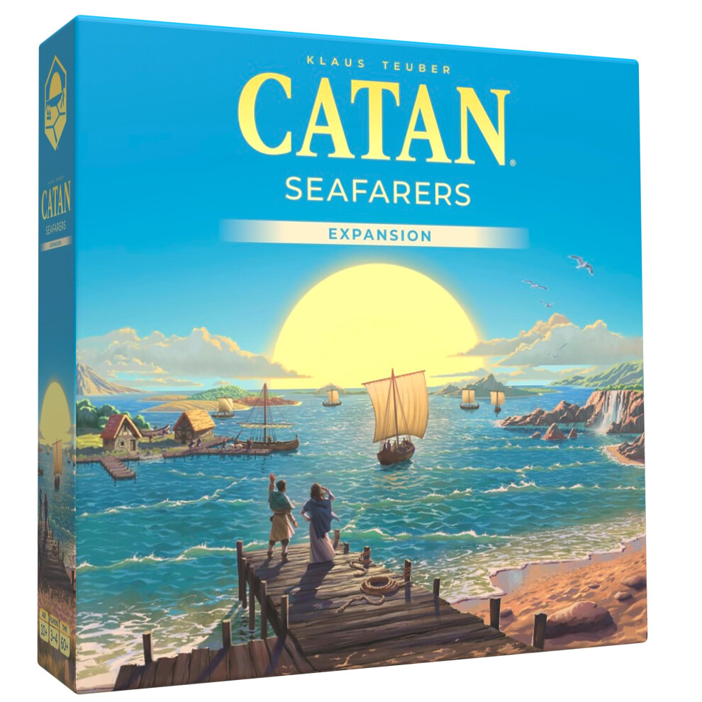 Catan Studios Catan Seafarers Expansion 6Th Edition | Board Game | Ages 10+ | 3-4 Players | 60-90 Minutes Playing Time