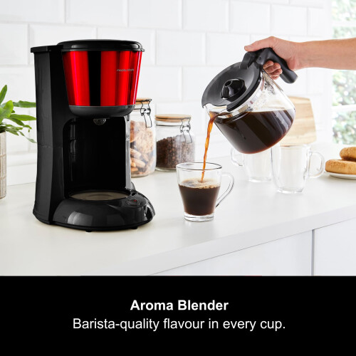 Morphy Richards Morphy Richards Equip Coffee Machine, 10 Cup, Anti Drip 2