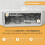 Mother Nurture Waterproof Classic Spring Cot Mattress 120 x 60 x 10cm 7