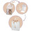 Sophie la Girafe Sophie la girafe Teether & Plush Comforter Gift Set, Natural Rubber 10