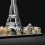 LEGO LEGO Architecture Paris Model, Eiffel Tower & Louvre, 21044 5