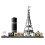 LEGO LEGO Architecture Paris Model, Eiffel Tower & Louvre, 21044 3