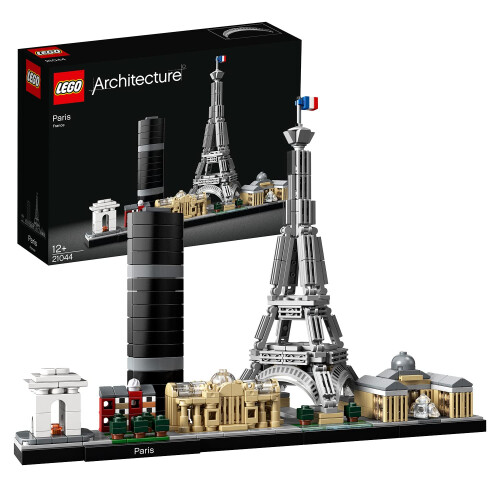 LEGO LEGO Architecture Paris Model, Eiffel Tower & Louvre, 21044 1