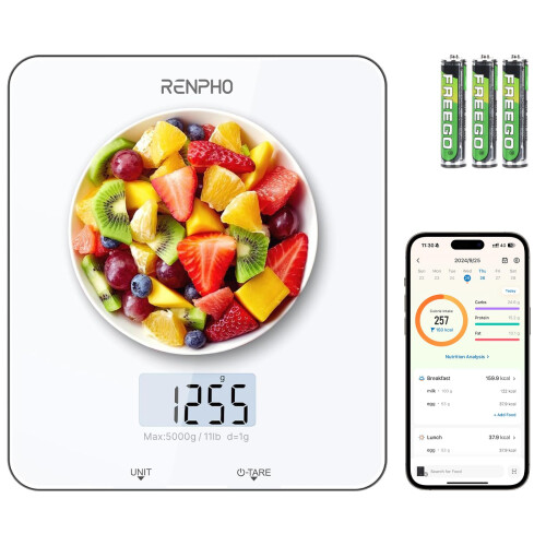 RENPHO RENPHO Kitchen Scales - Food Scale with App