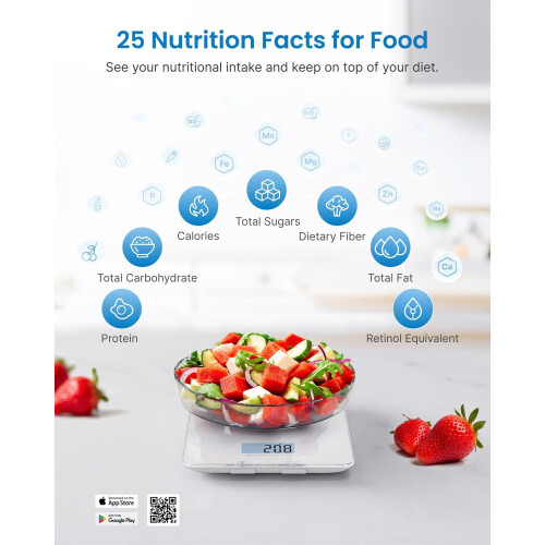 RENPHO RENPHO Kitchen Scales - Food Scale with App 2