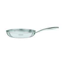 Tramontina Grano Frying Pan Stainless Steel for Induction, Electric, Gas and Ceramic Glass Hobs, Cookware, Kitchen, 20 cm, 1.2 litres, 62155200
