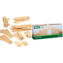 BRIO World Train Track Expansion & Viaduct Bridge