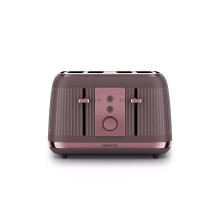 Kenwood Dusk Toaster, 4 Slot Toaster, Reheat, 5 Browning Settings, Defrost And Cancel Functions, Pull Crumb Tray, TFP30.000PU, 1800W, Twilight Purple