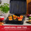 George Foreman George Foreman Immersa Medium Electric Grill, Washable, Black, 28310 5