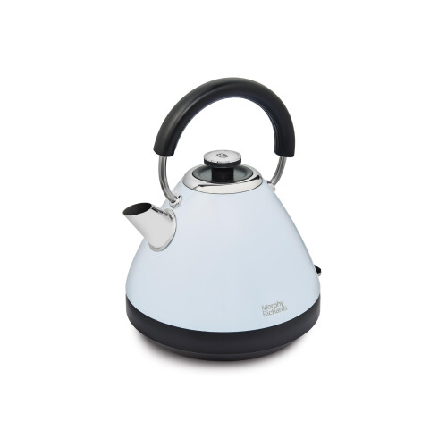 Morphy Richards Morphy Richards Venture Pyramid Kettle, 1.5L, 3kW, Anti-Limescale, Duck Egg 1
