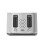 Morphy Richards Morphy Richards Motive 4 Slice Toaster (Brushed Steel) 242800 1