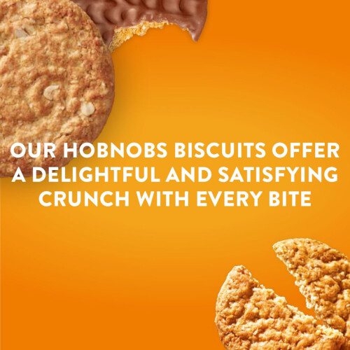 McVities McVitie's Hobnobs Biscuits The Oaty One, 255g (24 Pack) 2