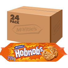 McVitie's Hobnobs Biscuits The Oaty One, 255g (24 Pack)