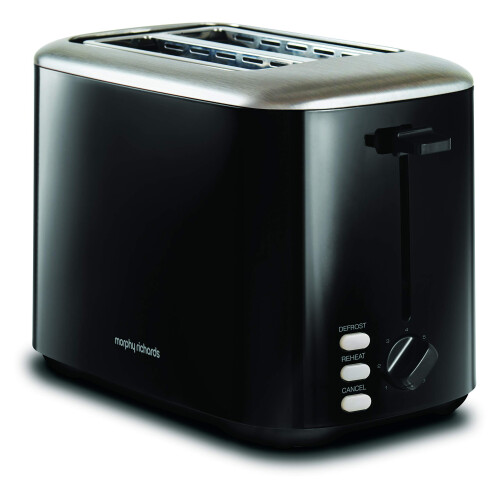 Morphy Richards Morphy Richards Equip 2 Slice Toaster & 1.7L Jug Kettle, Black 2