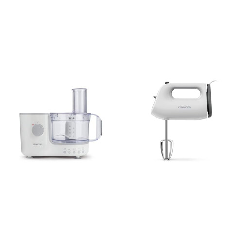 Kenwood Kenwood Compact Food Processor, 1.4L, 400W & QuickMix Lite Hand Mixer
