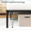 ZINUS Elias Single Bed Frame 190x90cm, Metal, Headboard, Black 9