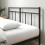 ZINUS Elias Single Bed Frame 190x90cm, Metal, Headboard, Black 6