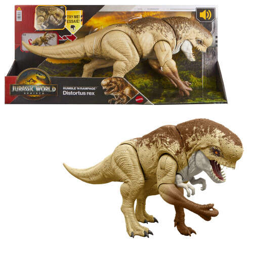 Mattel Mattel Jurassic World Distortus Rex 22 Inch - Action Figure 1