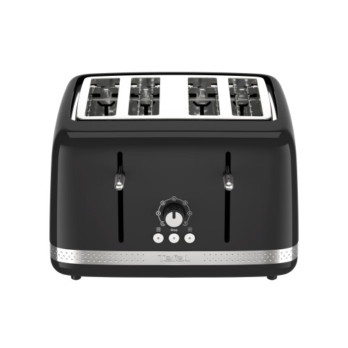 Tefal Tefal Soleil 4-Slice Toaster - 7 Browning Levels, Black