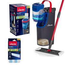 Vileda H2PrO Flat Mop System + 1 Refill