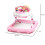 Bright Starts Bright Starts JuneBerry Walk-A-Bout Walker with Easy Fold Frame for Storage, Ages 6 Months + 9