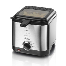 Swan 1.5L Fryer, Viewing Window, Adjustable Thermostat, 900W