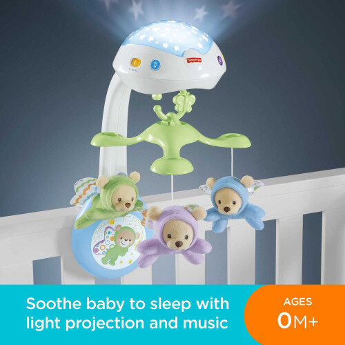 Fisher-Price Fisher-Price Butterfly Dreams Mobile - 3-in-1 Projection, 3 Audio Modes 2