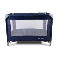 Red Kite Sleeptight Travel Cot - Blueberry