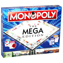 Winning Moves Mega Monopoly - 12 Extra Spaces, Skyscrapers