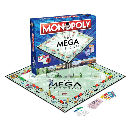 Winning Moves Mega Monopoly - 12 Extra Spaces, Skyscrapers 2