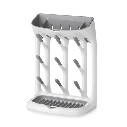 OXO OXO Tot Space Saving Drying Rack, Grey and White 1