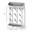 OXO OXO Tot Space Saving Drying Rack, Grey and White 4