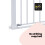 Safety 1st Safety 1st Flat Step Gate 73-80cm - Ultra Flat, One-Hand Open 6