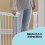 Safety 1st Safety 1st Flat Step Gate 73-80cm - Ultra Flat, One-Hand Open 8