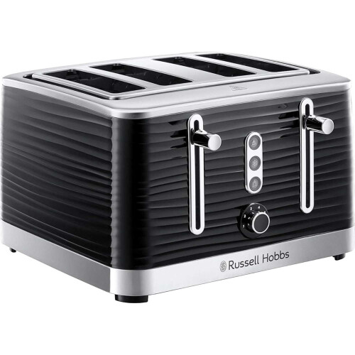 Russell Hobbs Russell Hobbs Inspire 4 Slice Toaster - Extra Wide Slots - Black 1