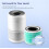 Levoit LEVOIT Core 300 Air Purifier Toxin Absorber Replacement Filter, 3-in-1 HEPA, High-Efficiency Activated Carbon, Core300-RF-TX 7