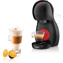 NESCAFÉ Dolce Gusto EDG210.B Pod Coffee Machines Piccolo Coffee XS Manual Coffee Machine black red by De'Longhi Black Coffee Machine