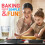 NutriChef Baking Tray Set, 6 Piece, Non-Stick Carbon Steel 4