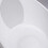 Shnuggle Shnuggle Toddler Bath - White With Light Grey Backrest, 9+ months 10