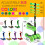 Hurtle 3 Wheel Try Scooter, Flip Seat, Flashing Lights 4