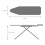 Brabantia Brabantia Ironing Board A - Steam Iron Rest - Adjustable - 110x30 cm 8